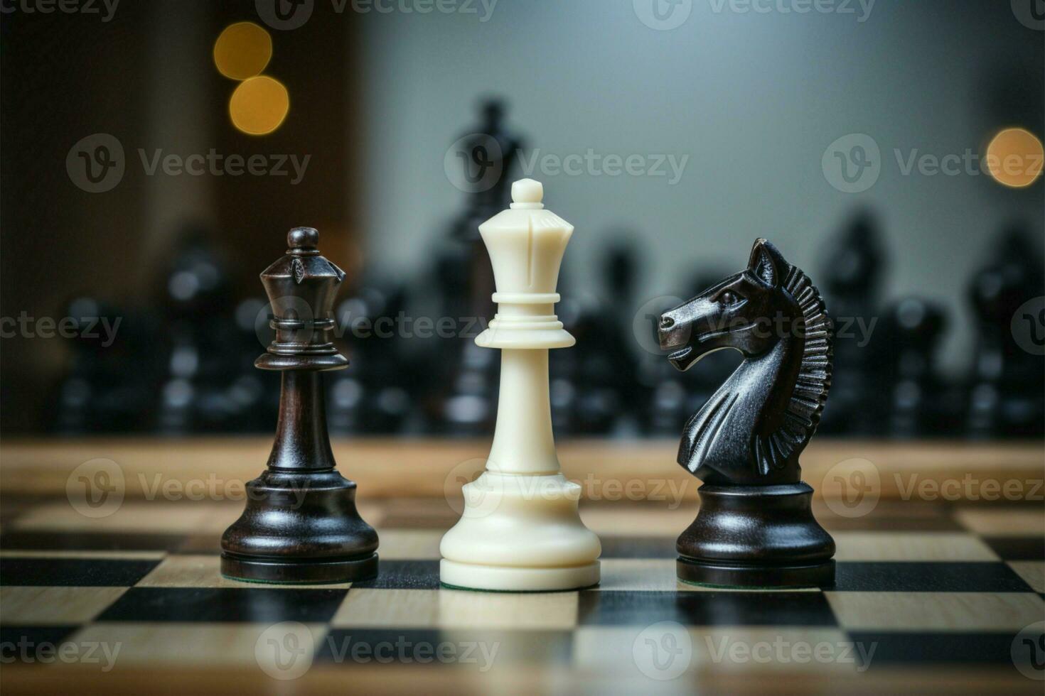 Chess battles inspire ingenious concepts and innovative strategic ideas  Vertical Mobile Wallpaper AI Generated 31596802 Stock Photo at Vecteezy