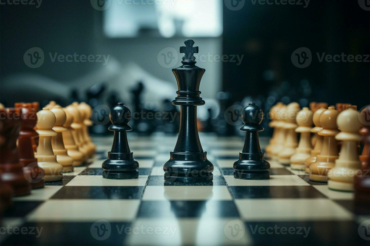 Chess battles inspire ingenious concepts and innovative strategic ideas  Vertical Mobile Wallpaper AI Generated 31596802 Stock Photo at Vecteezy