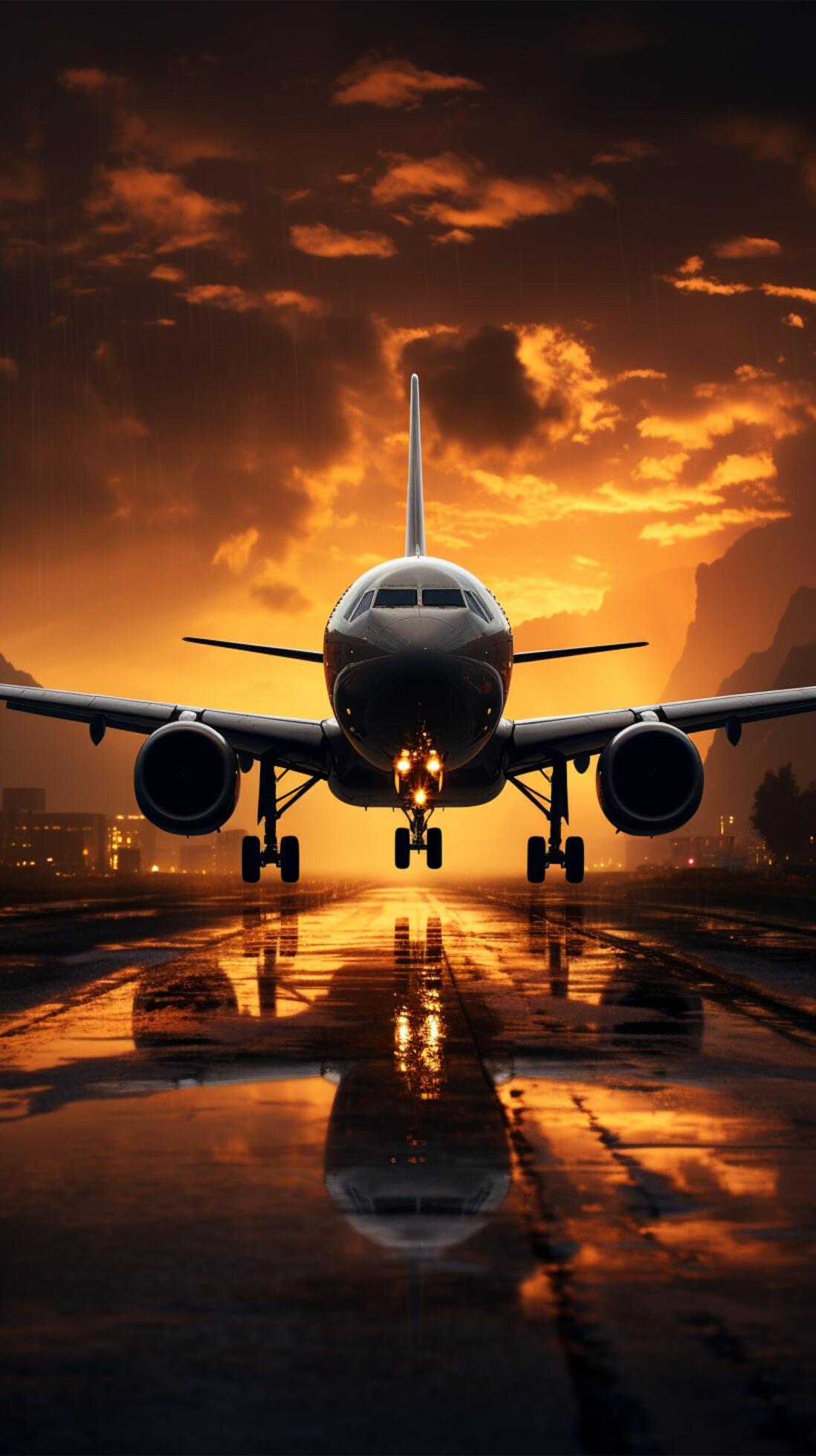 Guided arrival Marshaaller signals planes landing embodying a Guided arrival Marshaaller signals planes landing embodying a