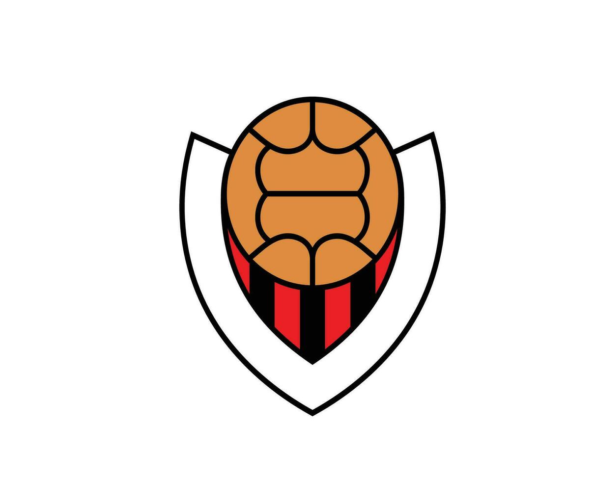 vikingo Reikiavik club logo símbolo Islandia liga fútbol americano resumen diseño vector ilustración