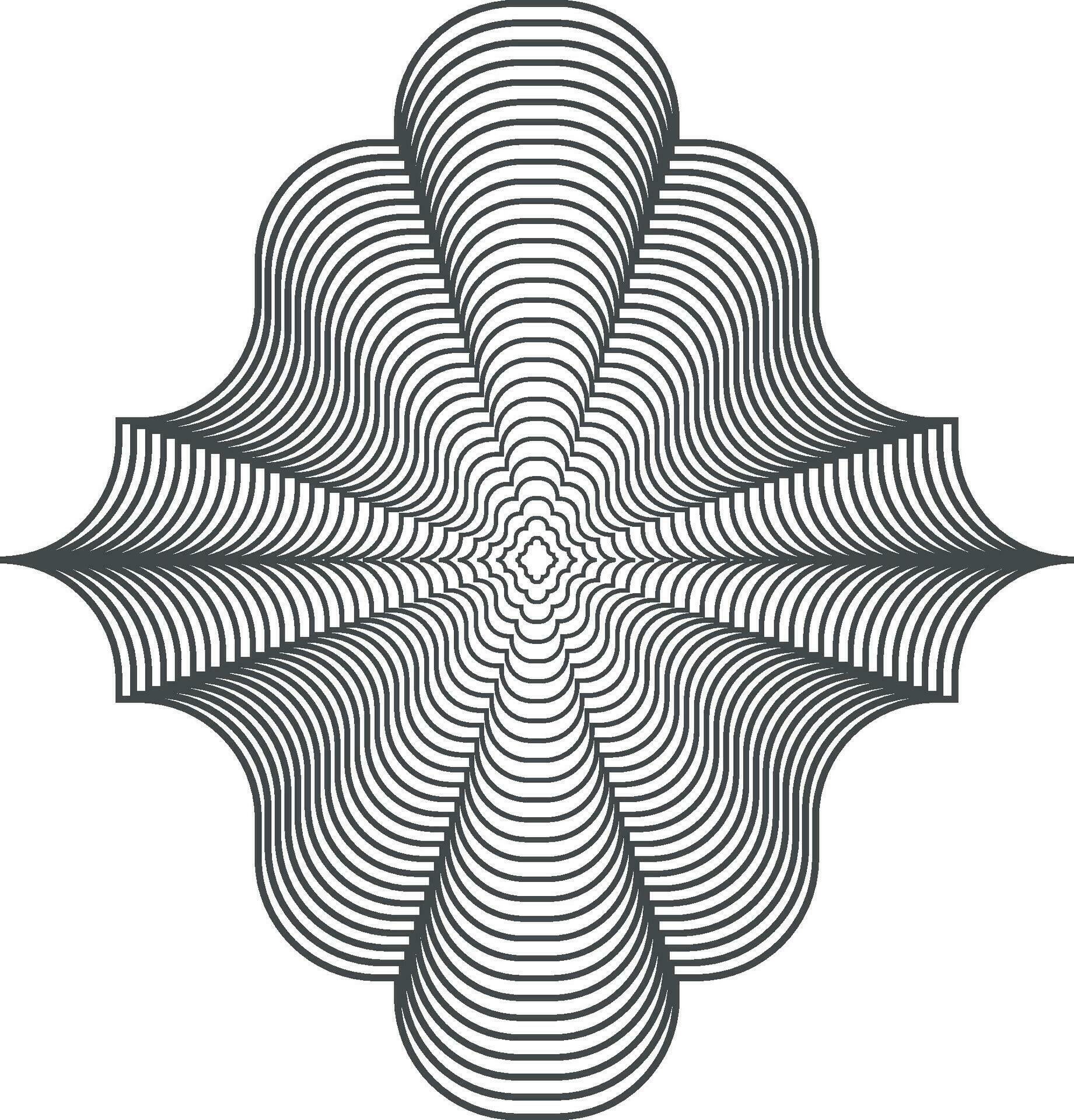 Flower motif, Abstract motif. Symbol of floral design. motif design