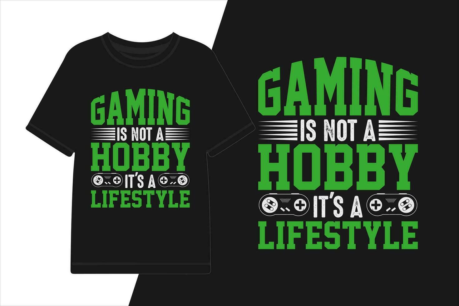 vector gaming is not a hobby it's a adventure gaming tshirt design.