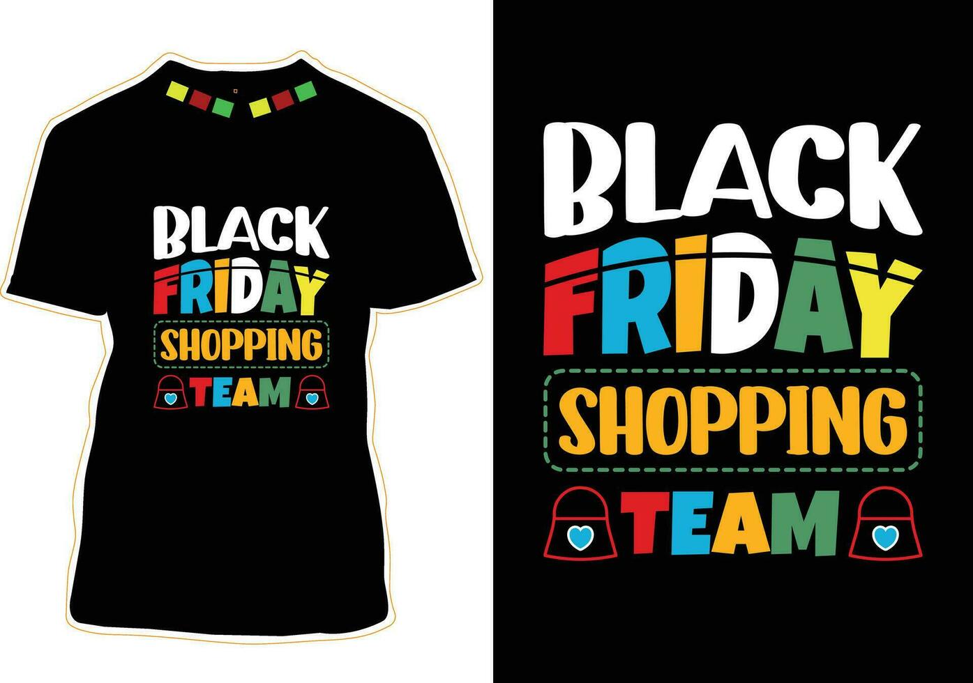 Best Black Friday T-shirt Design Vector