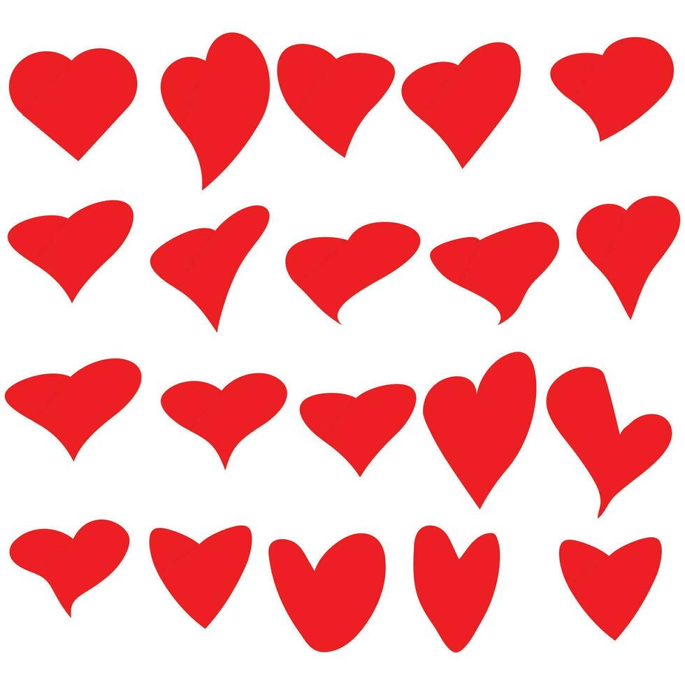 heart icon vector