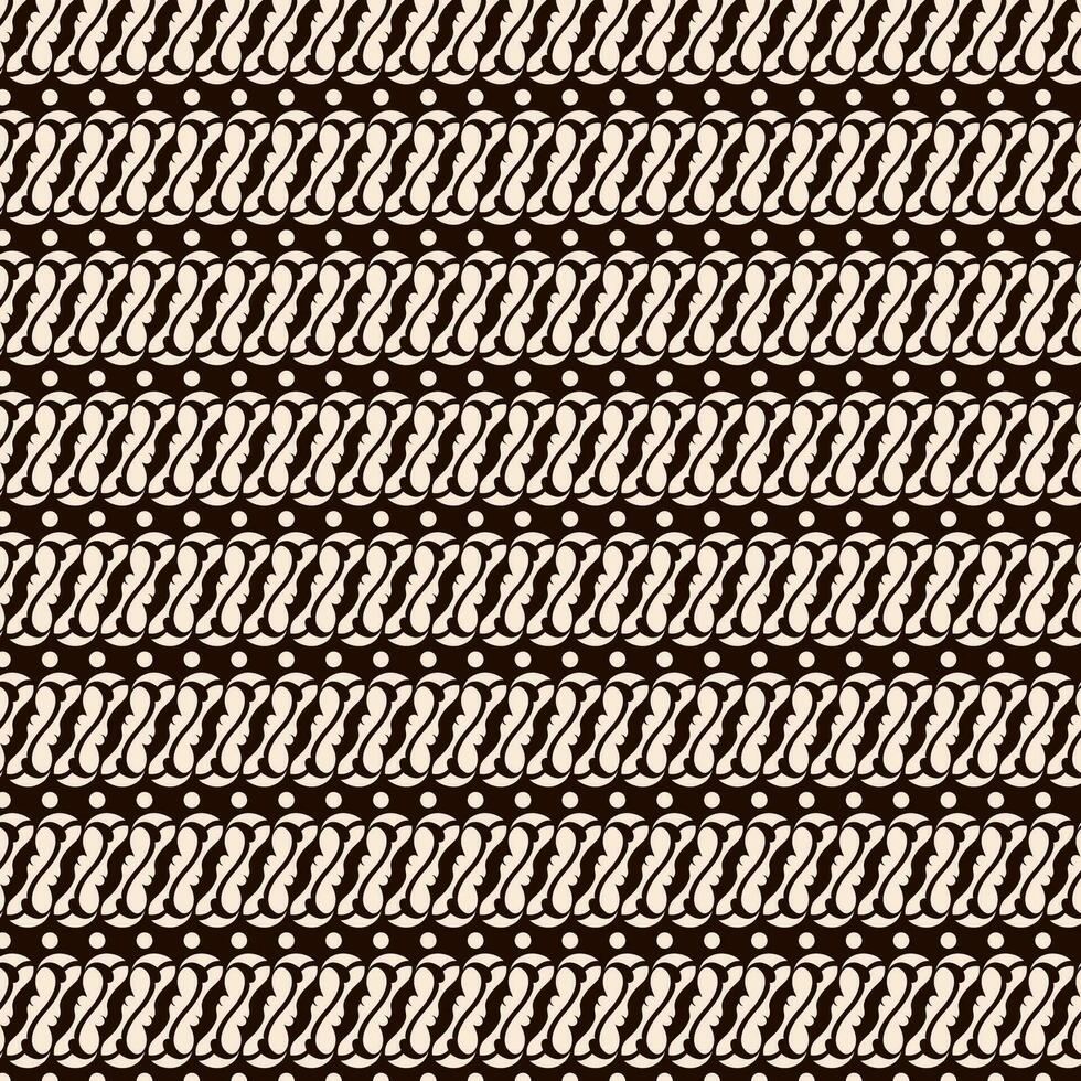 Batik indonesia seamless pattern vector