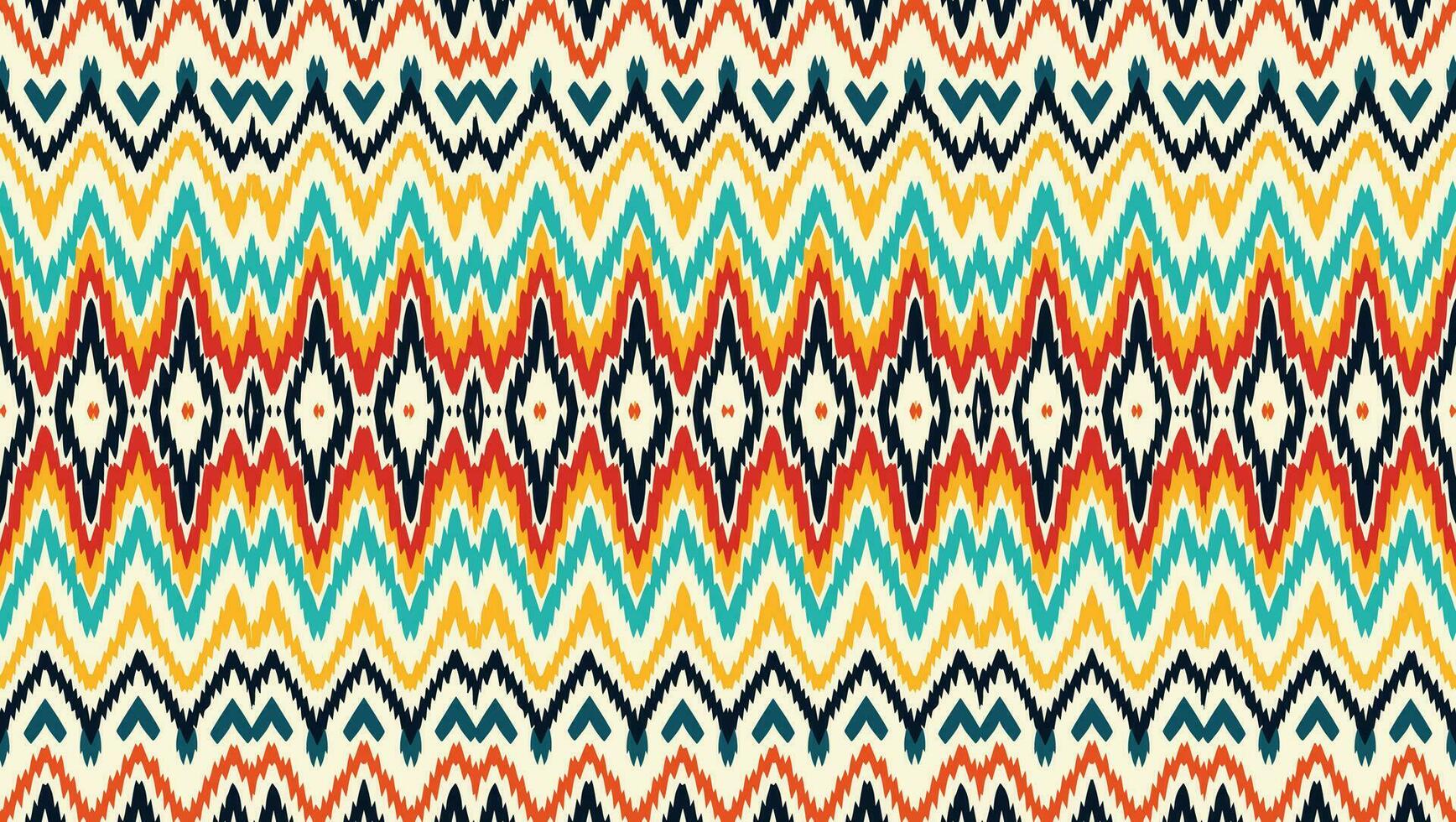 Seamless batik pattern,Seamless tribal batik pattern,and Seamless colorful pattern resemble ethnic boho, Aztec,and ikat styles.designed for use in wallpaper,fabric,curtain,carpet,Batik Embroidery vector