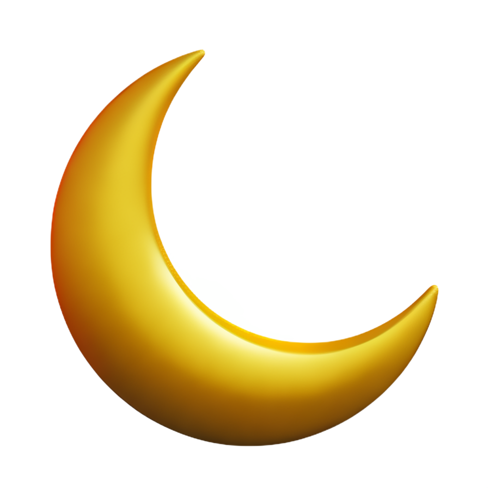 moon phase 3d rendering icon illustration png