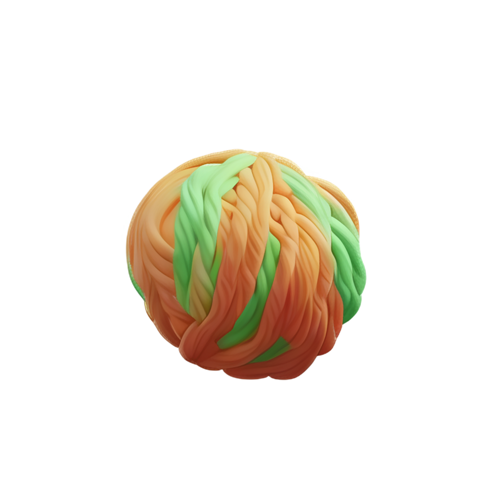 yarn 3d rendering icon illustration png