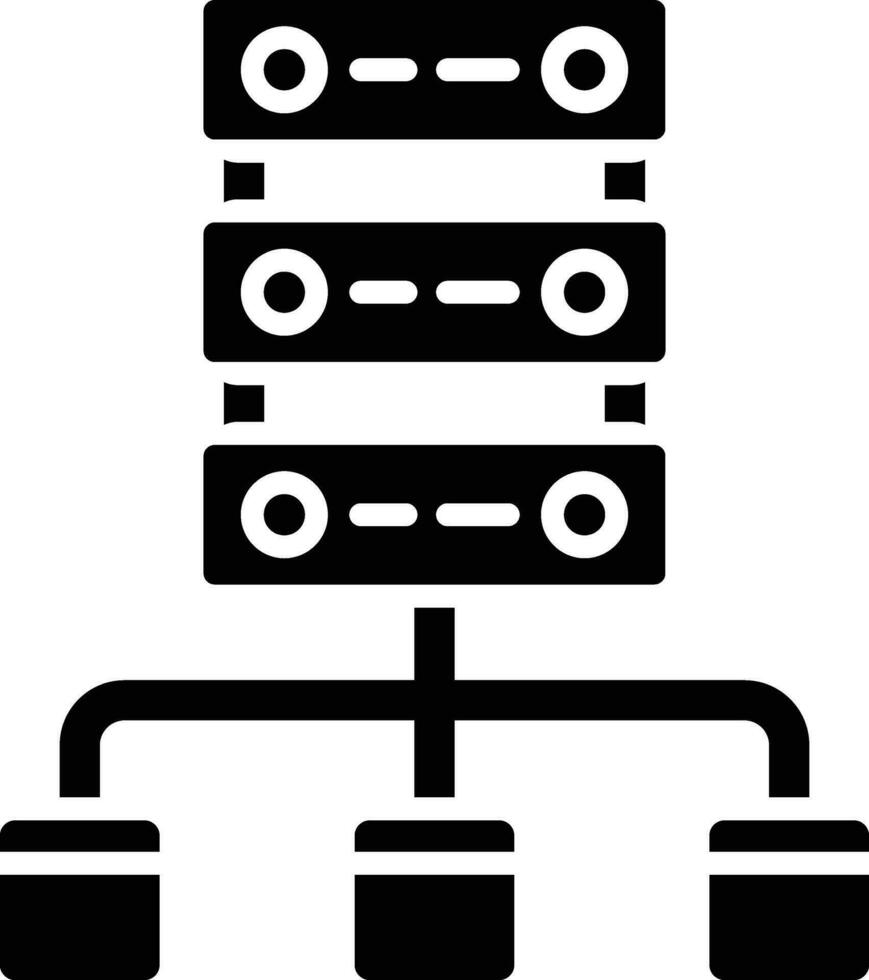 Data Modeling Vector Icon