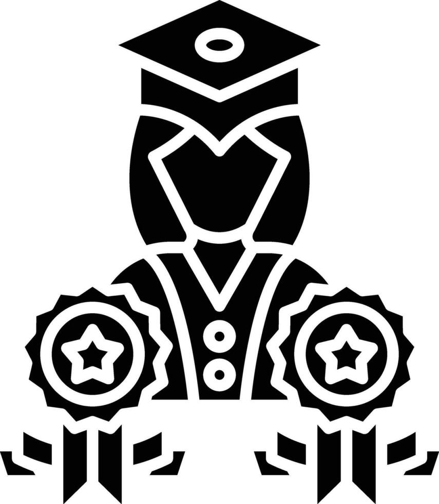 Combined Degree Vector Icon