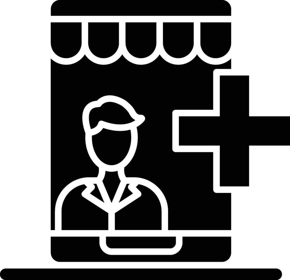 Medical Ecommerce Provider Vector Icon