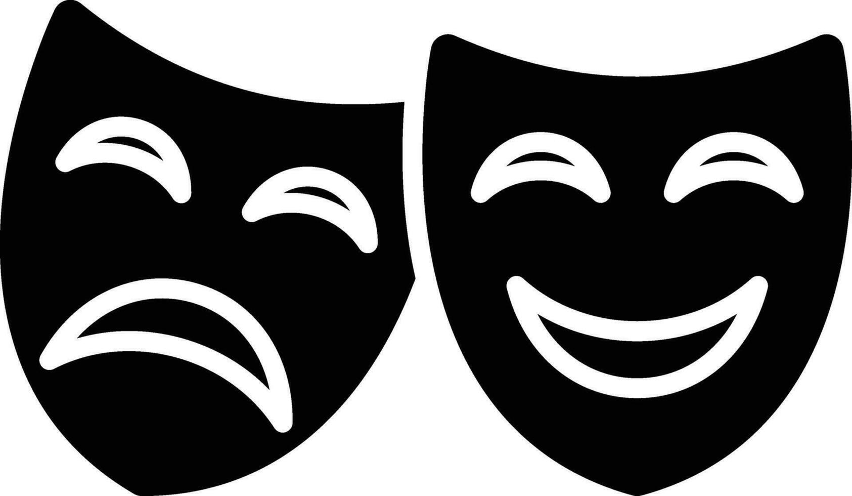 Opera Mask Vector Icon