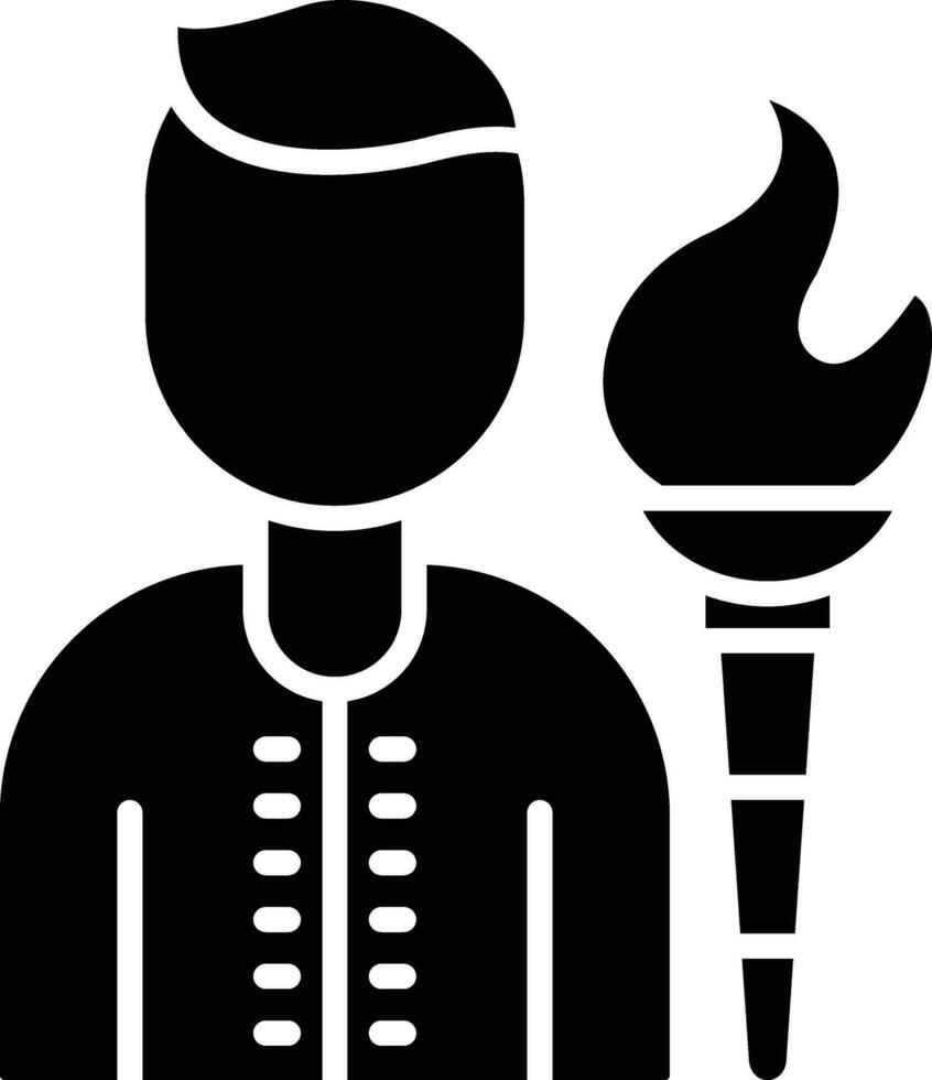 Fire Eater Vector Icon