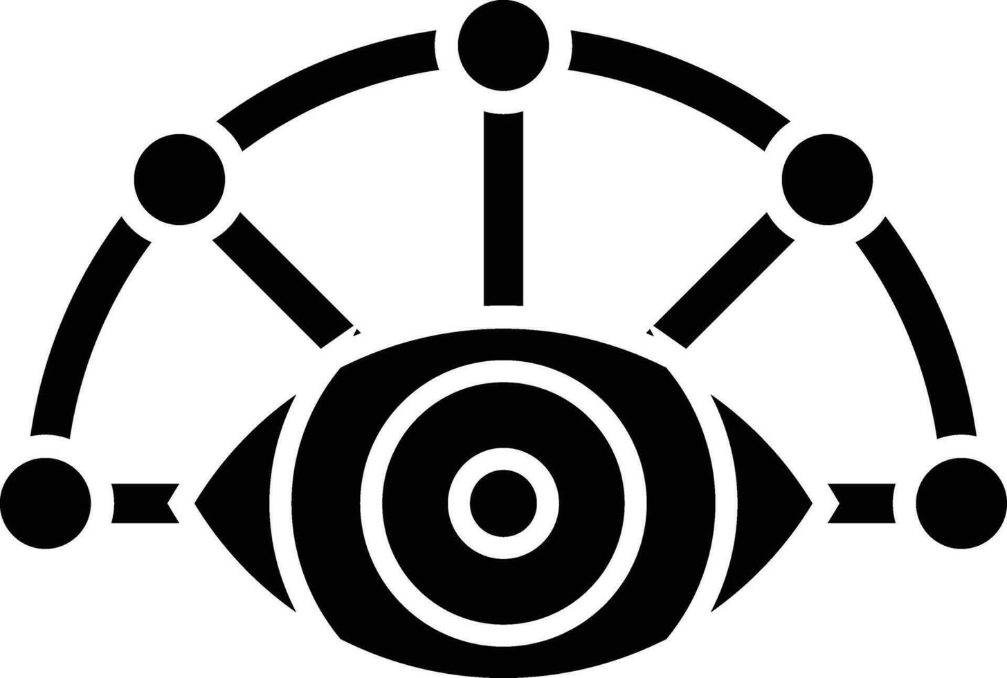 Peripheral Vision Vector Icon
