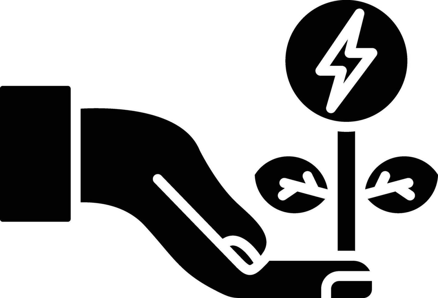 Reduce Energy Consumption Vector Icon