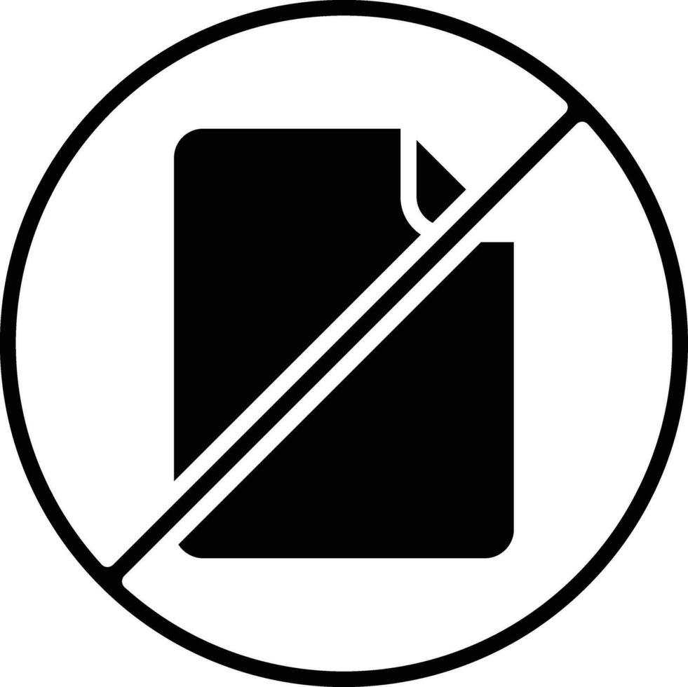 Paperless Vector Icon