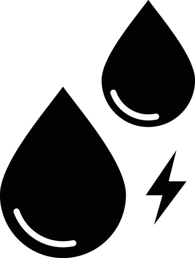 Water Energy Vector Icon