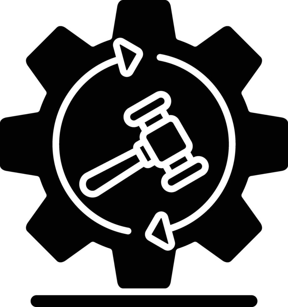 Auction By Proxy Vector Icon