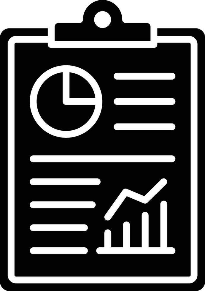 Marketing Report Vector Icon