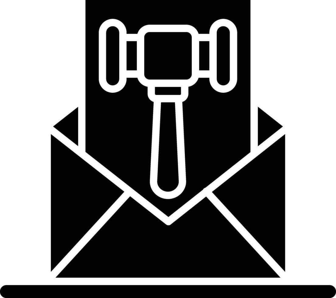 Auction Invitation Vector Icon