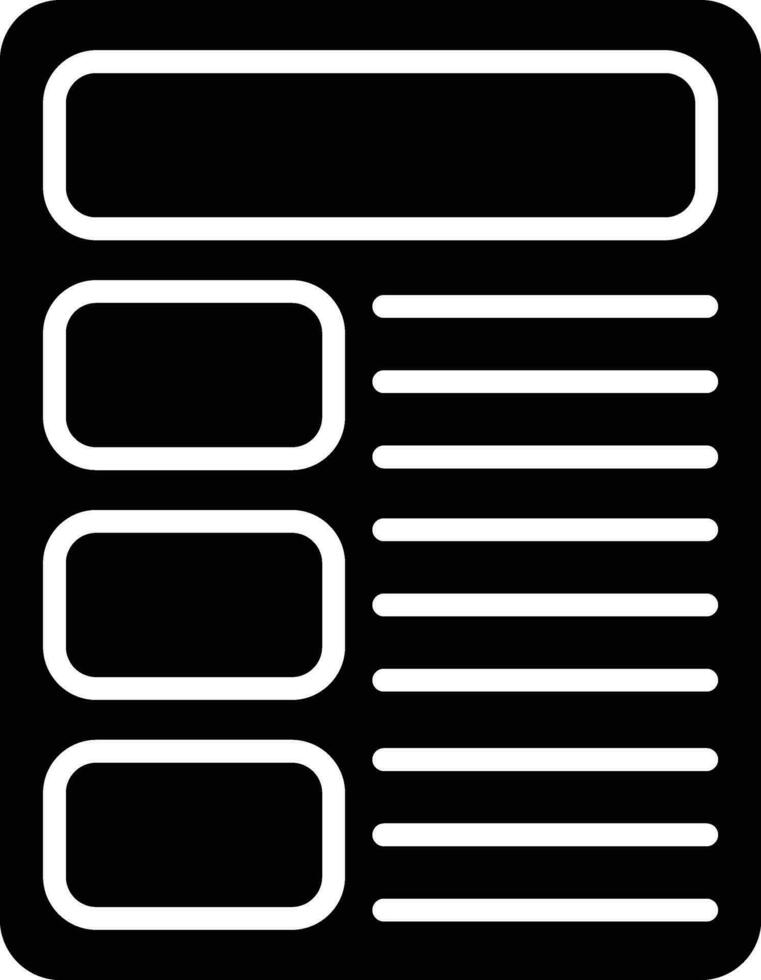 Content Vector Icon