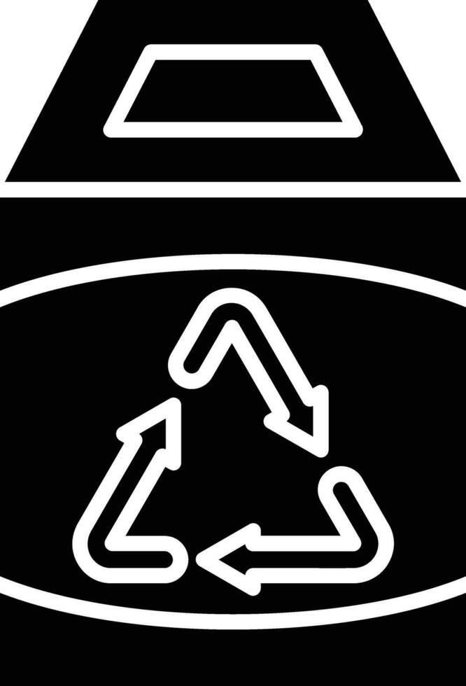 Recyclable Materials Vector Icon