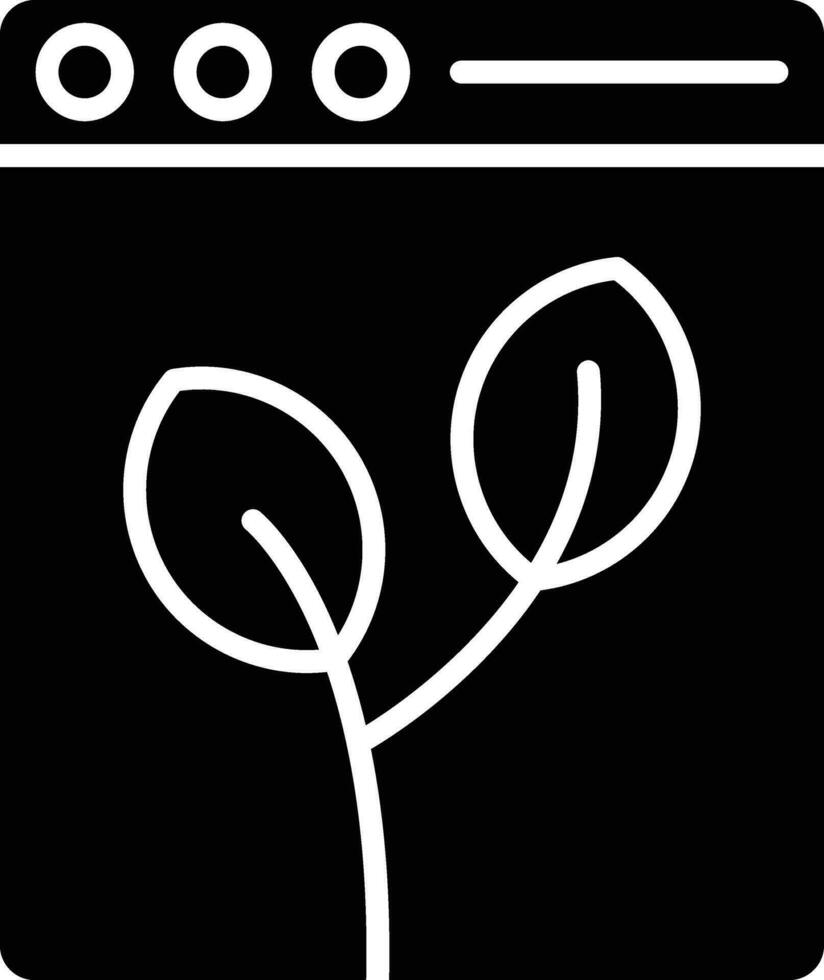 Organic Content Vector Icon