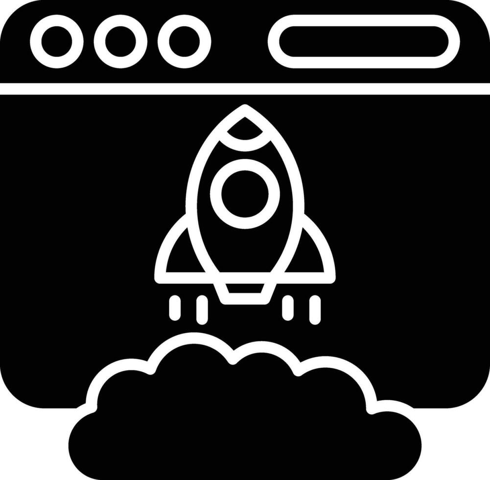 Landing Page Vector Icon
