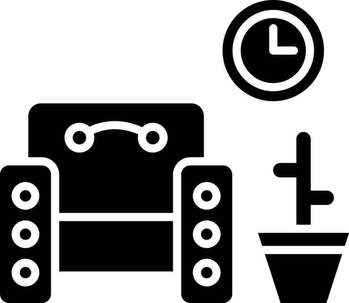 House Sitting Vector Icon