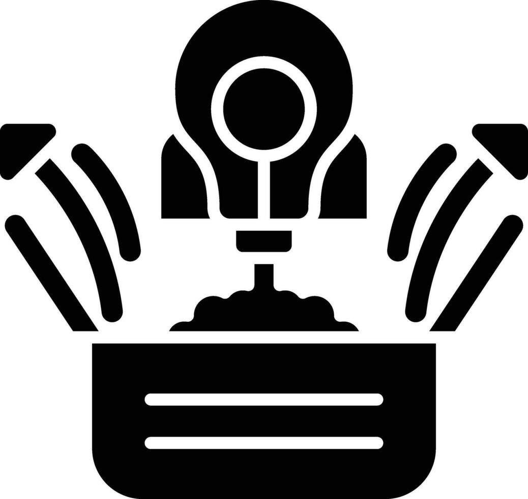 Think Out Of The Box Vector Icon