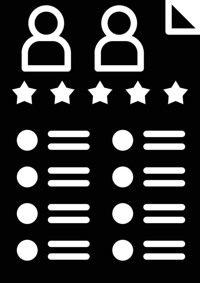 Feedback Form Vector Icon