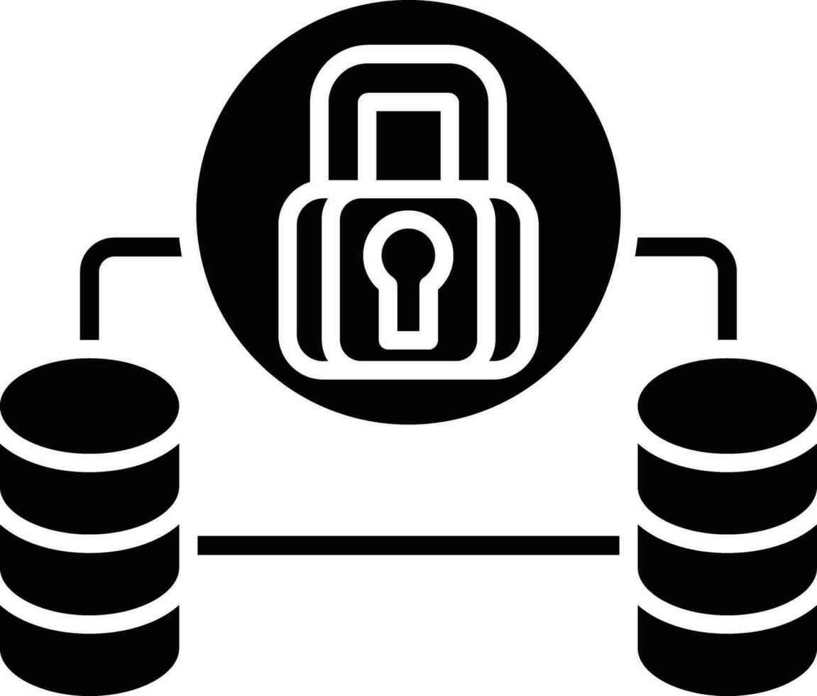 Database Protection Vector Icon