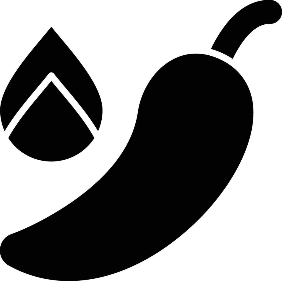 Hot Pepper Vector Icon