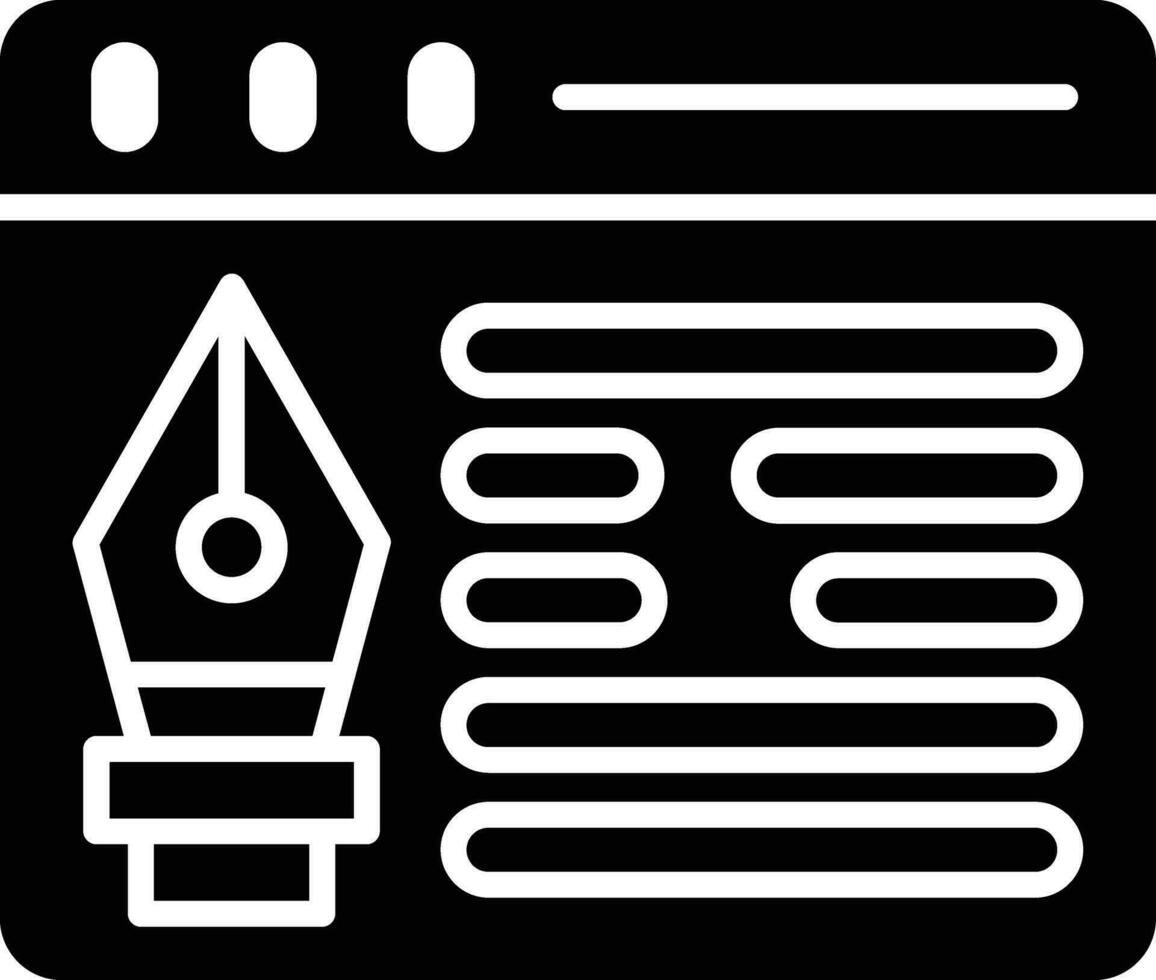 Web Design Vector Icon