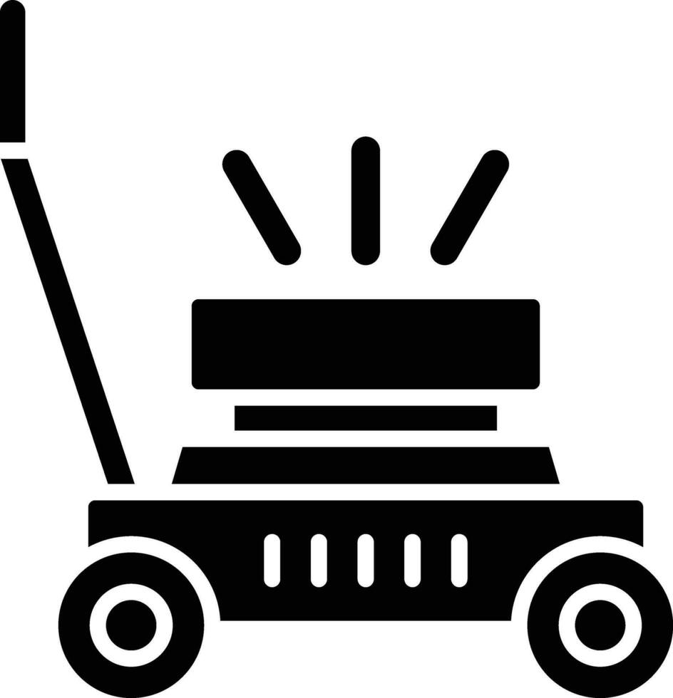 Lawn Mower Vector Icon