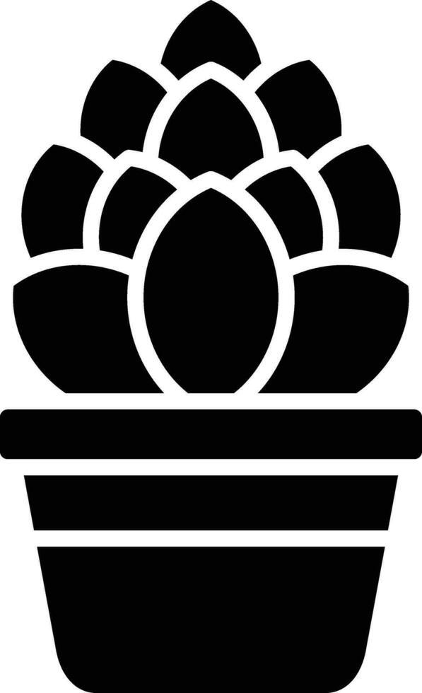 Ornamental Plant Vector Icon