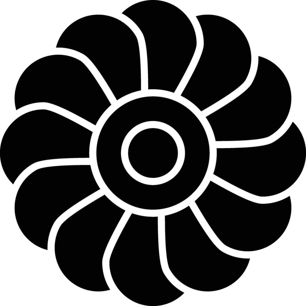 Hydrangea Vector Icon