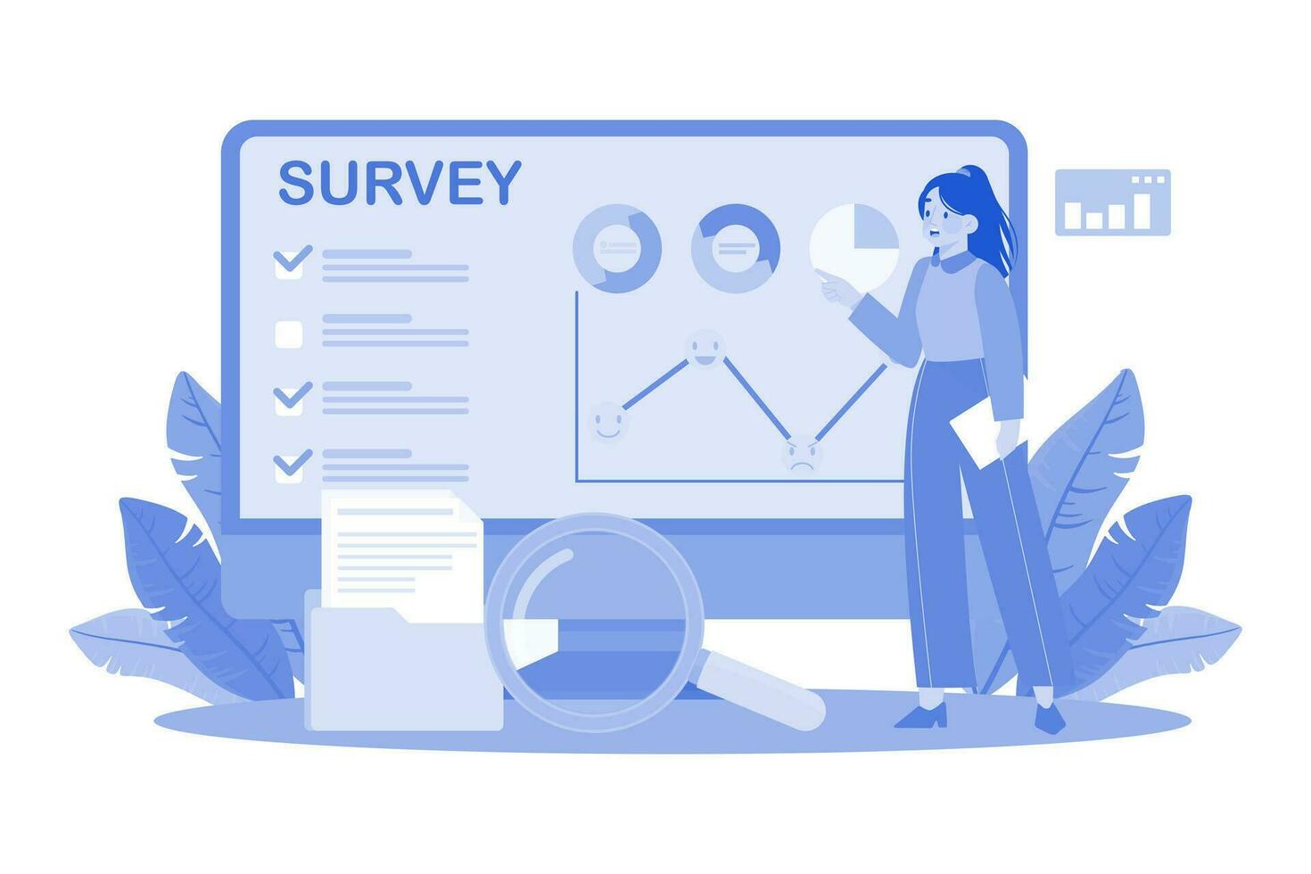 investigadores pista cambios en actitudes vector