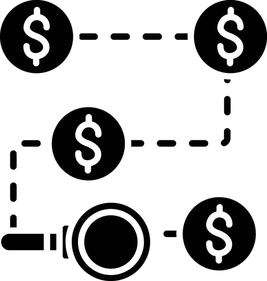 Transaction Tracker Vector Icon