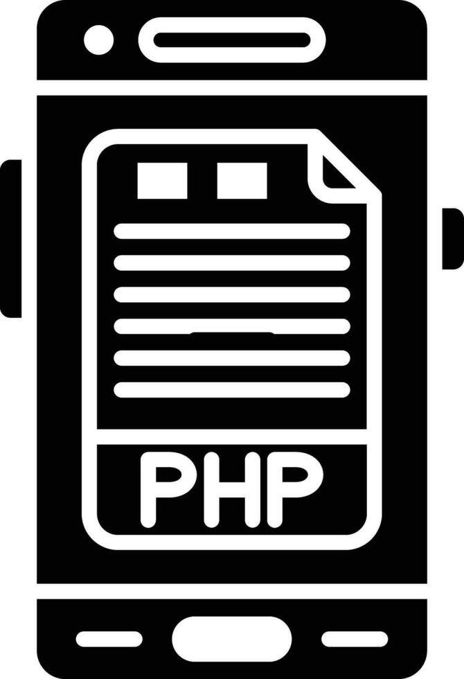 Php Code Vector Icon