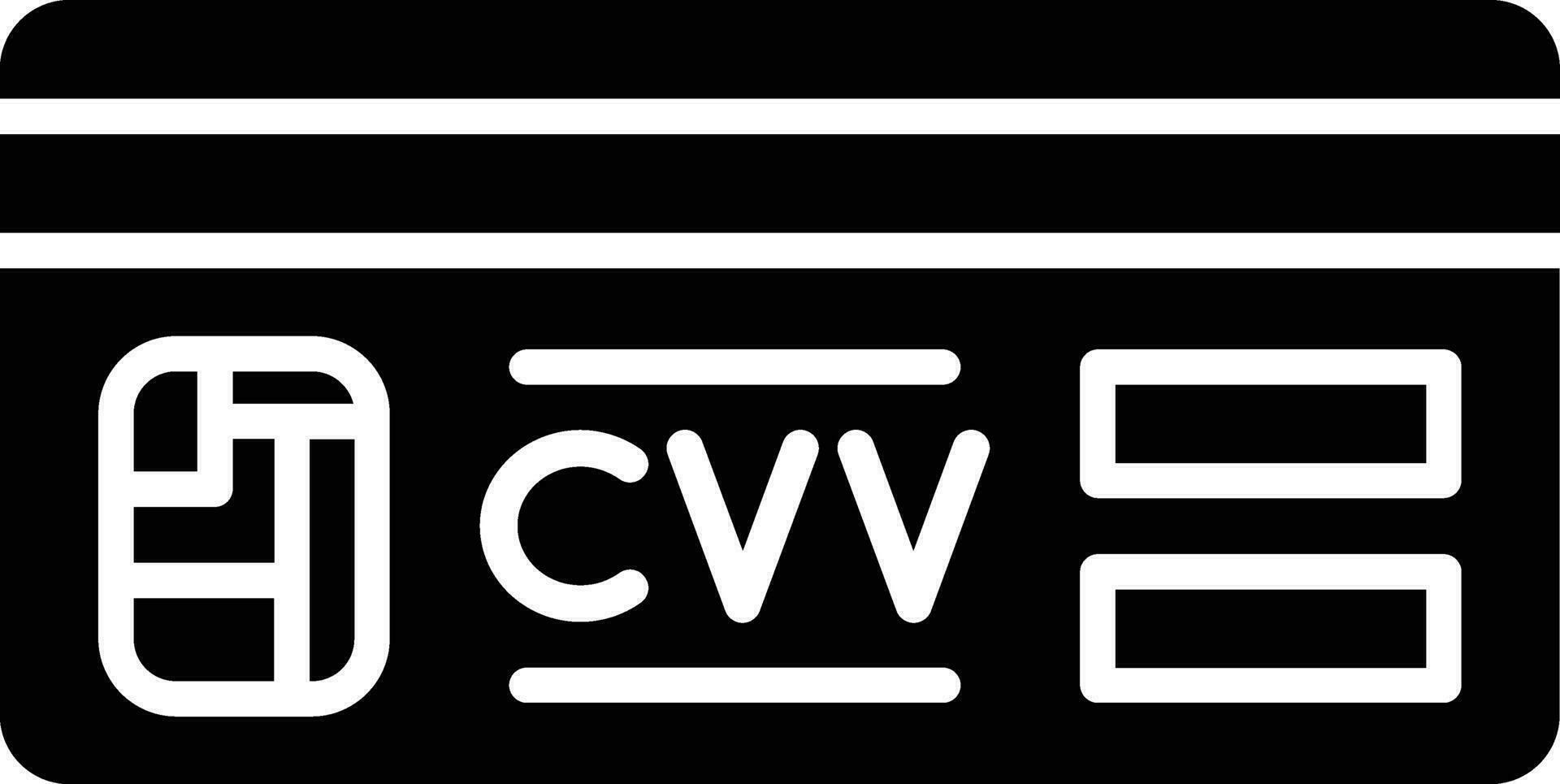 Cvv Vector Icon