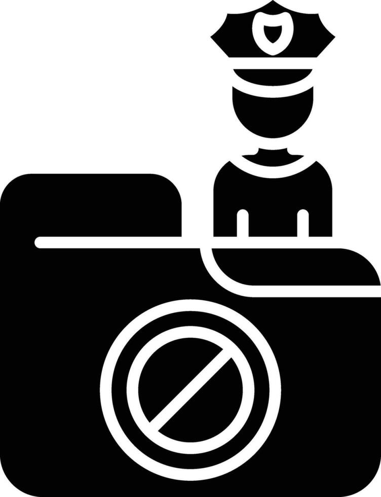 Data Protection Officer Vector Icon