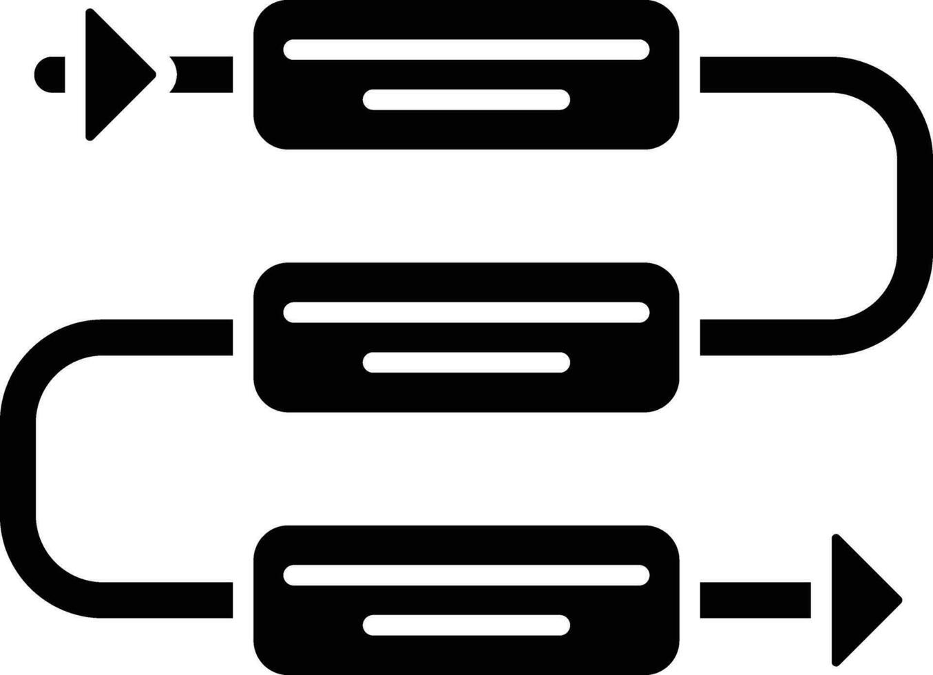 Processing Vector Icon