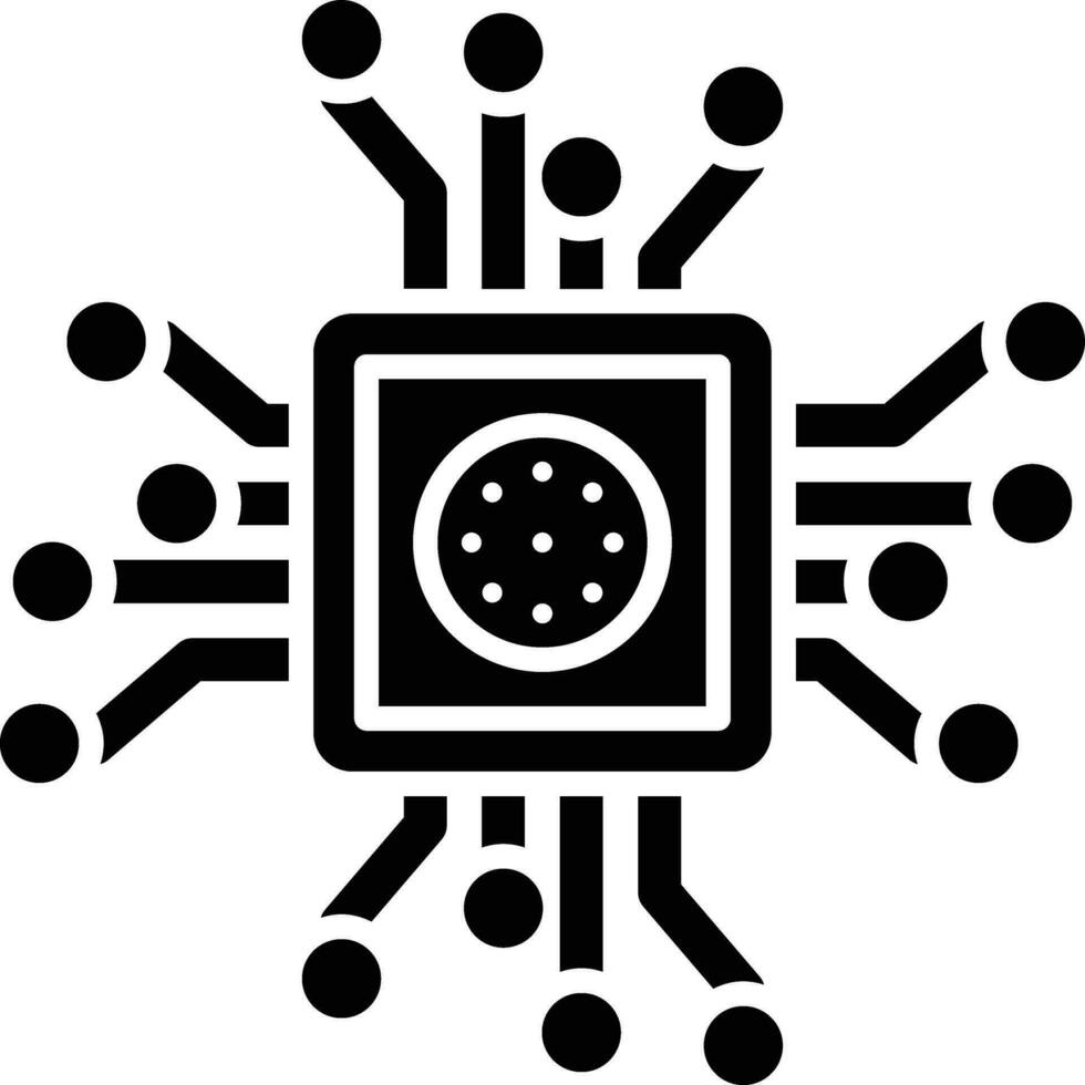 Data Processor Vector Icon