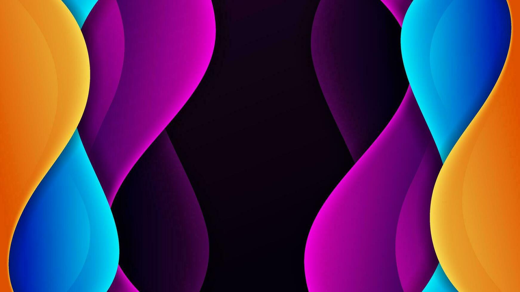 Vector abstract background with soft gradient color and dynamic shadow on background .Vector background for wallpaper. Eps 10