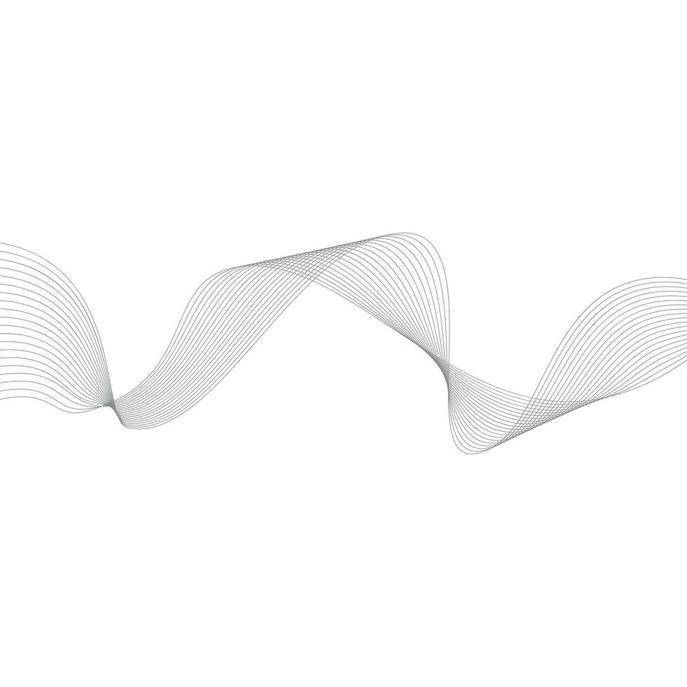 Sound waves vector illustration