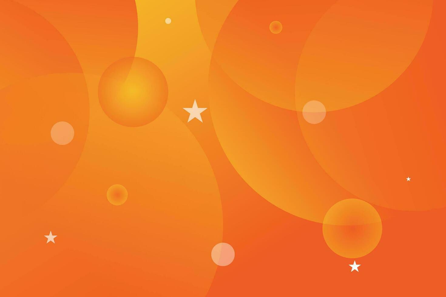 Liquid color background design. Orange elements with fluid gradient Vector illustration