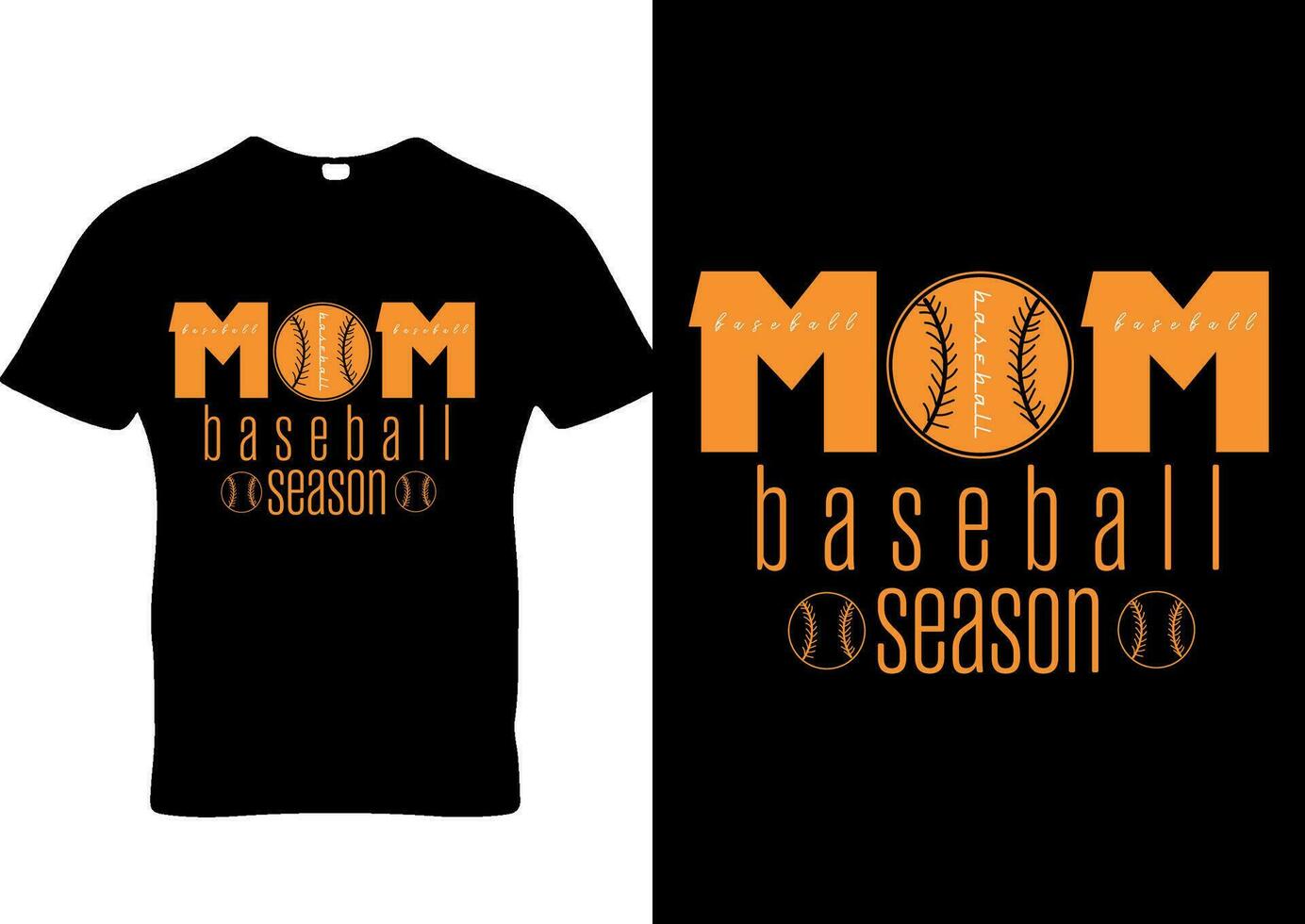 súper béisbol temporada camiseta diseño súper mamá béisbol temporada vector