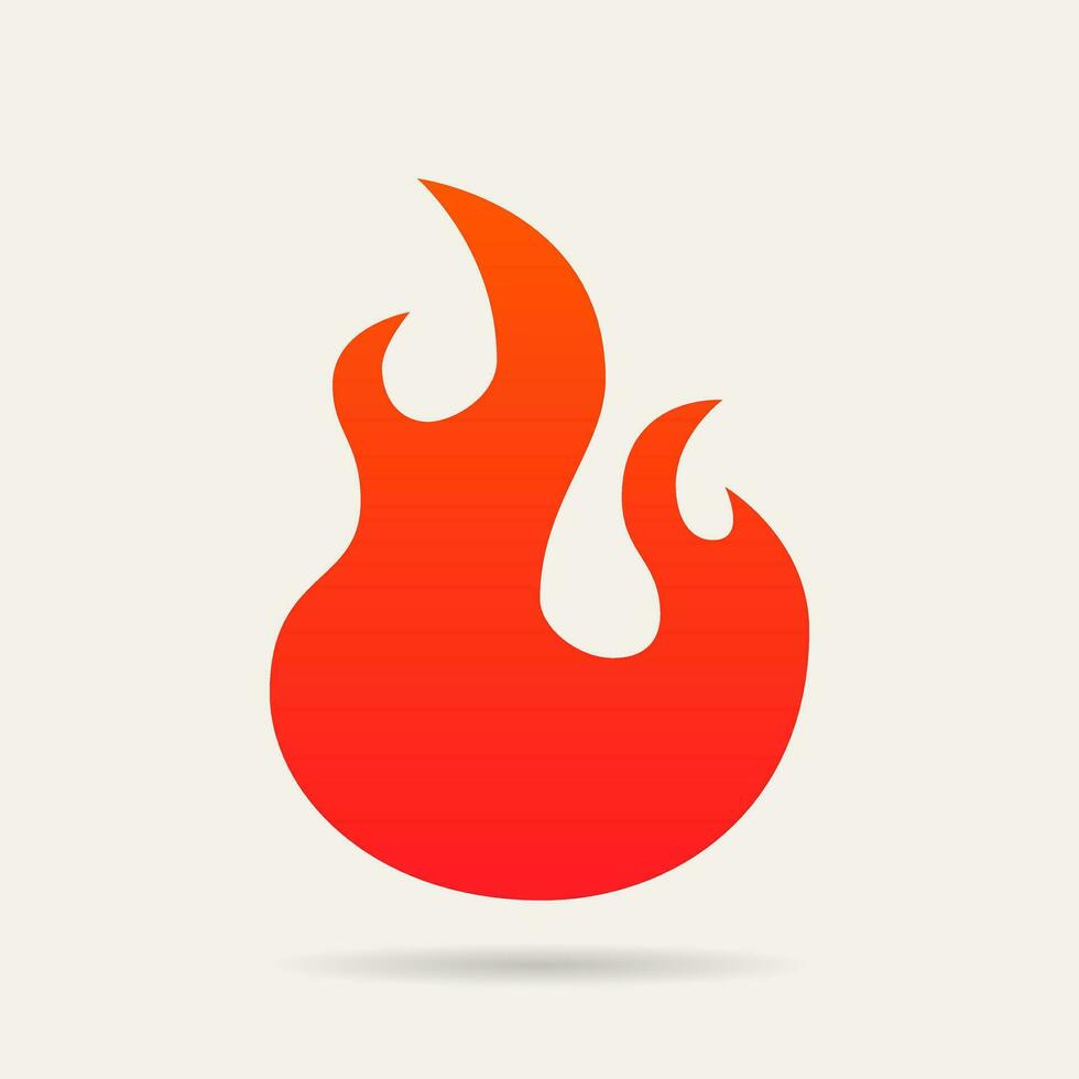 Fire flame logo vector illustration design template. vector fire flames sign illustration isolated. fire icon