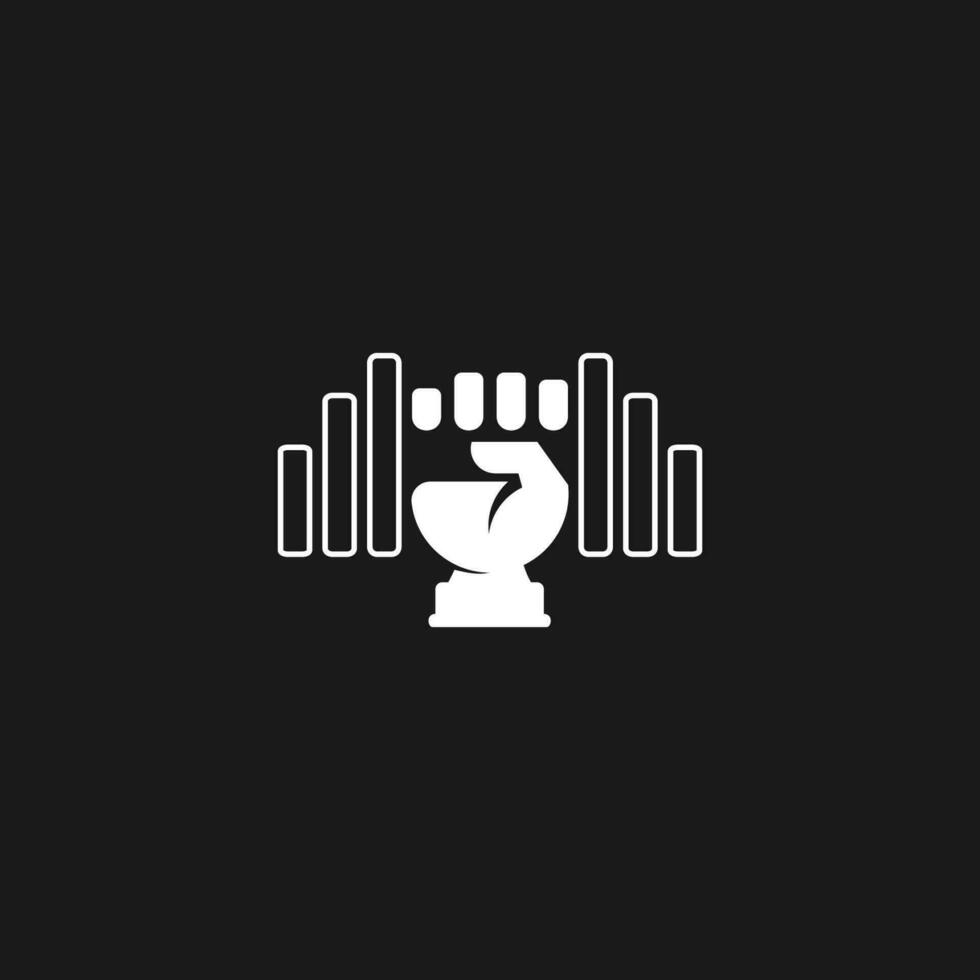 symbol logo vector of strong signal geometric design